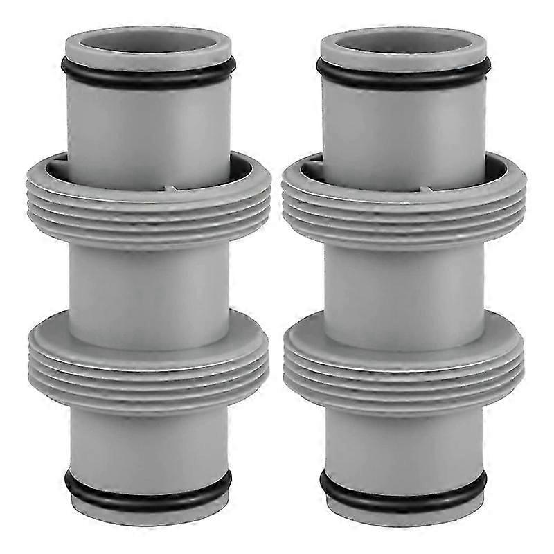 2PCS Pool Filter Pump Hose Connector, Pool Hose Connector 1.5' to 1.5',for Pool Hose Adapter and Fil Edition 0704