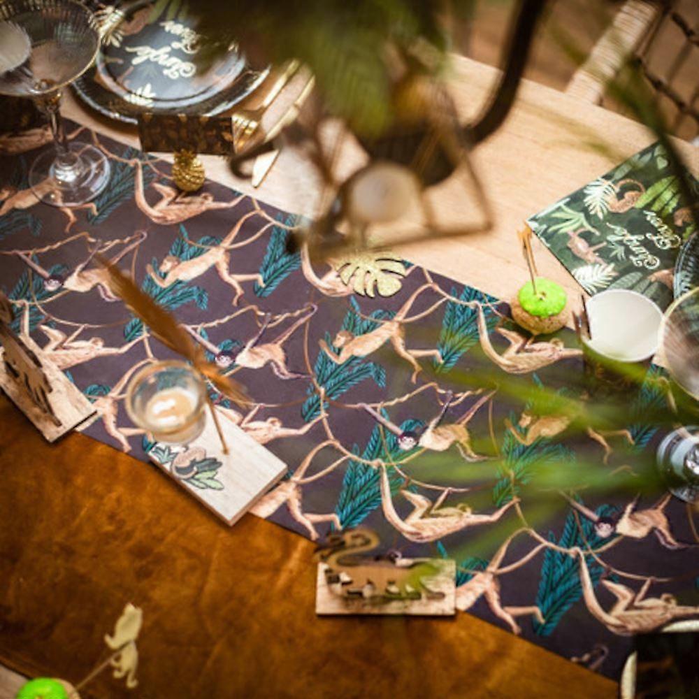 Velvet Monkey Table Runner