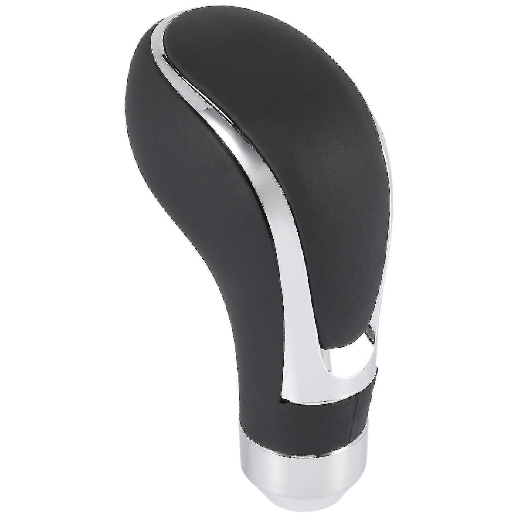 Leather Gear Stick Shift Knob, Car Shifter Knobs Lever Handle For Most Manual Transmissions