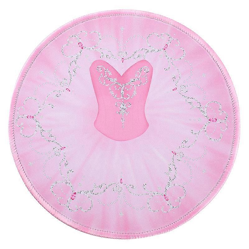 חצאית בלט משטח עכבר צבוע ביד עגול מנעול קצה בלט היקפי מתנה