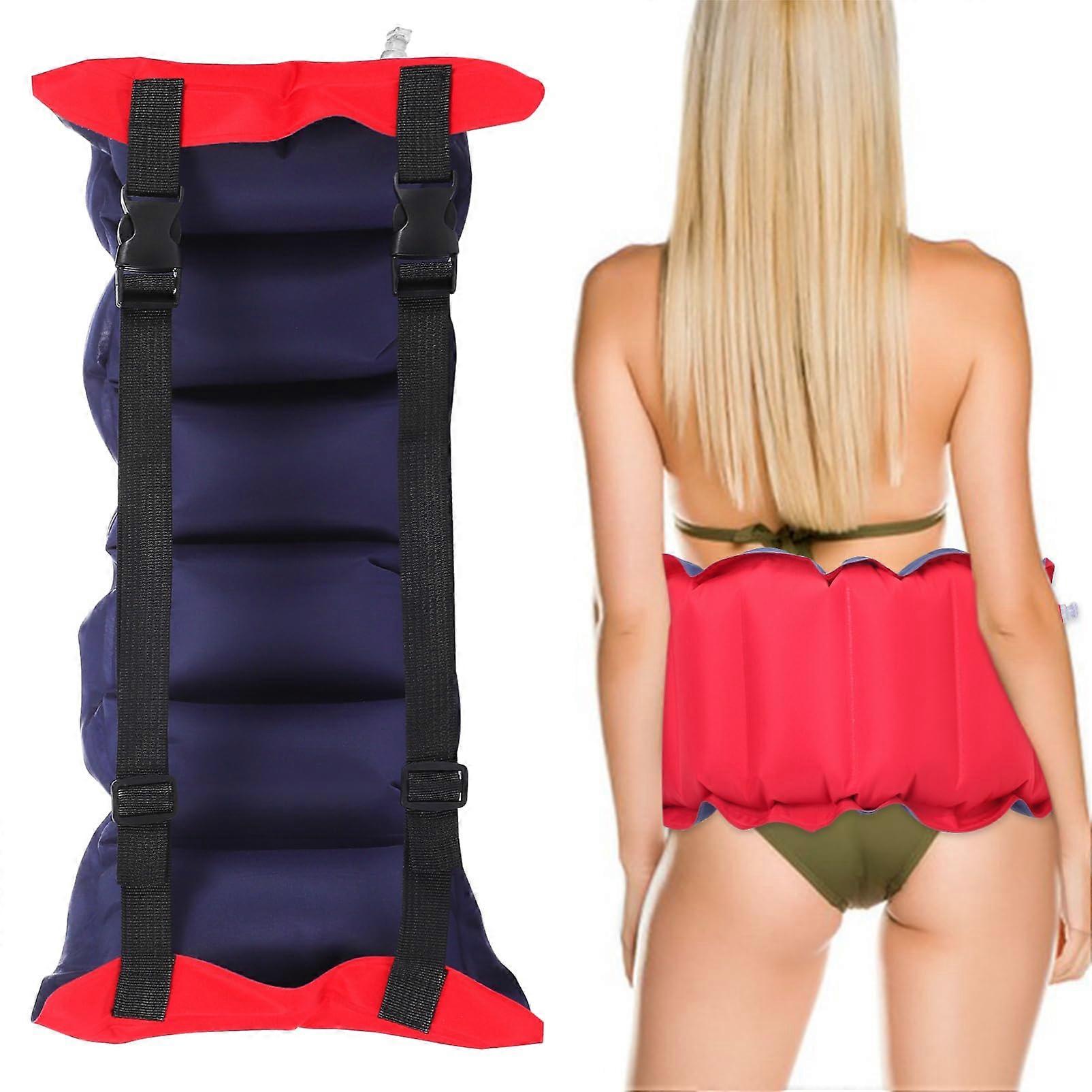 “Swim Training Belt: Adjustable Inflatable PVC Hip Floatation Belt for Pool Water Exercises for Kids and Adults”