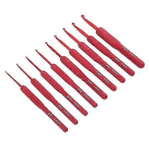9 pcs Crochet Needles and Handles - Knitting Tools Set