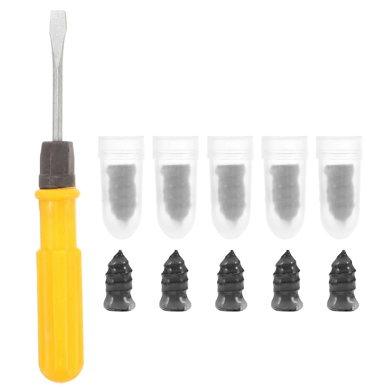 Kit de instrumente de reparare a patch-urilor de anvelope pentru cărucior de mână Repararea anvelopelor DIY 1Set