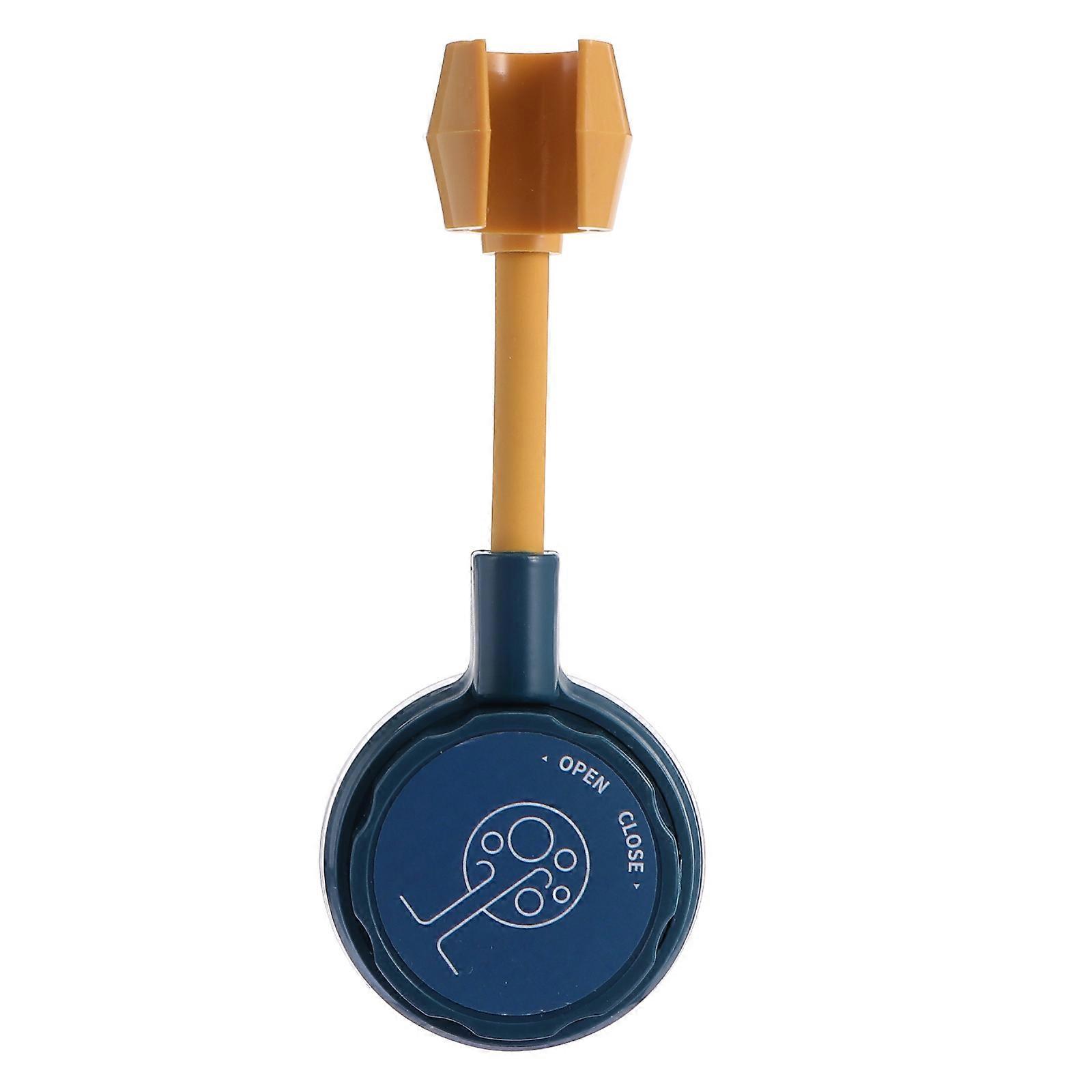 Bathroom Shower Wand Holder 360-Degree Rotating Family Bathroom Use 16x7cm Blue ABS Disassemble and Reuse 1Set