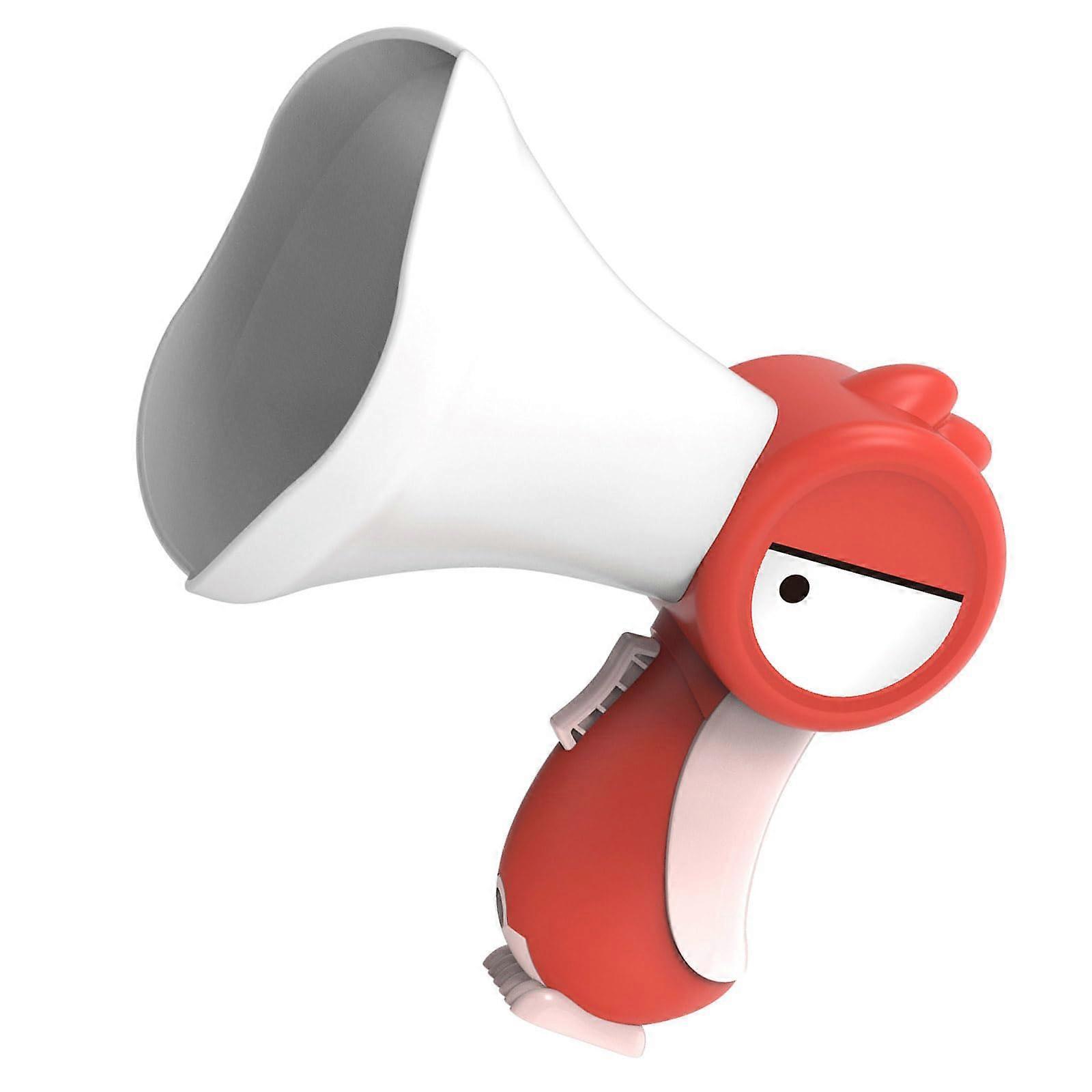 Portable Beautiful Speaker Voice Changer for Kids with VoiceChanging Functionality, Ideal for Parties and Activities, Red