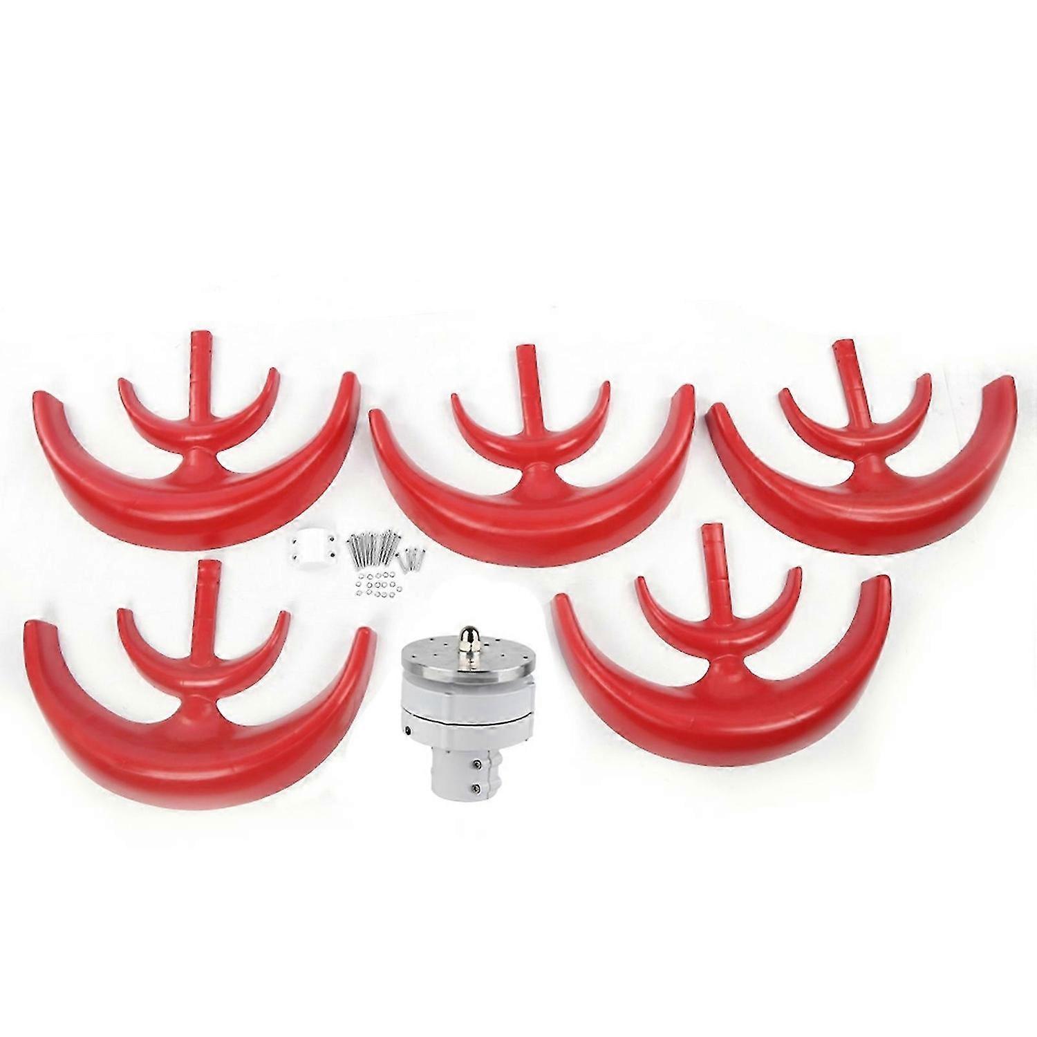 NE-200R 200W Wind Generator 5 Blade Wind-Solar Vertical Generator Windmill for Streetlight(24V )