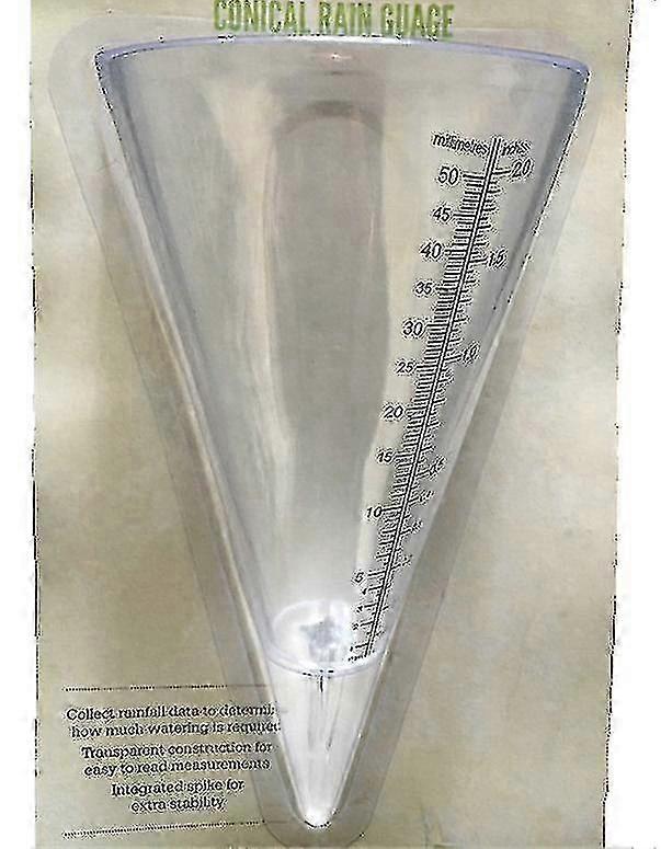 1pcs Easy-reading Conical Rain Gauge SZRH A-F