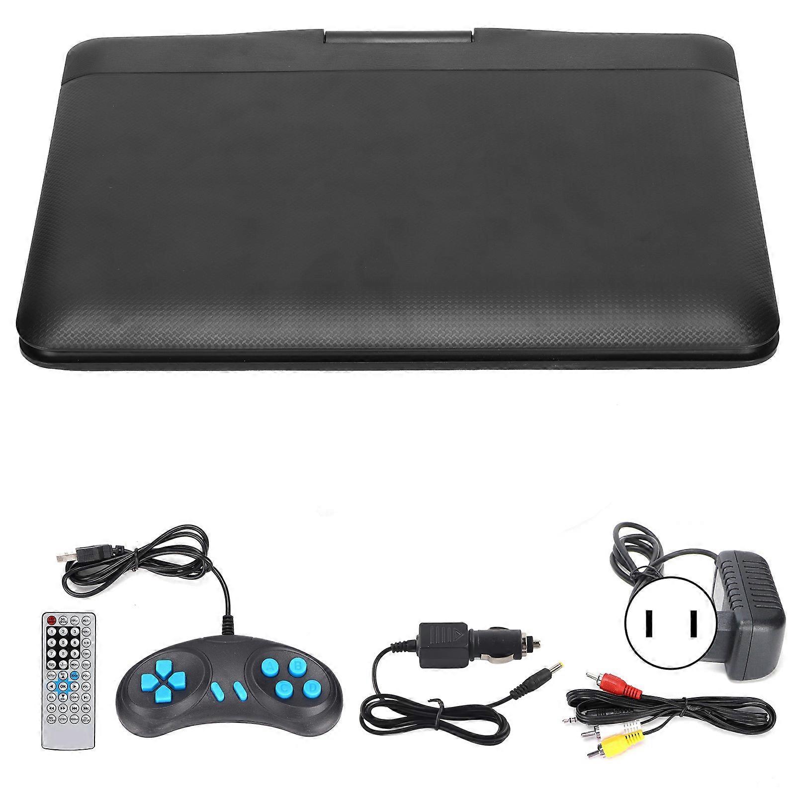 Portable HD Children's DVD Multifunctional Convenient Car TV Player with Remote Control and Handle
