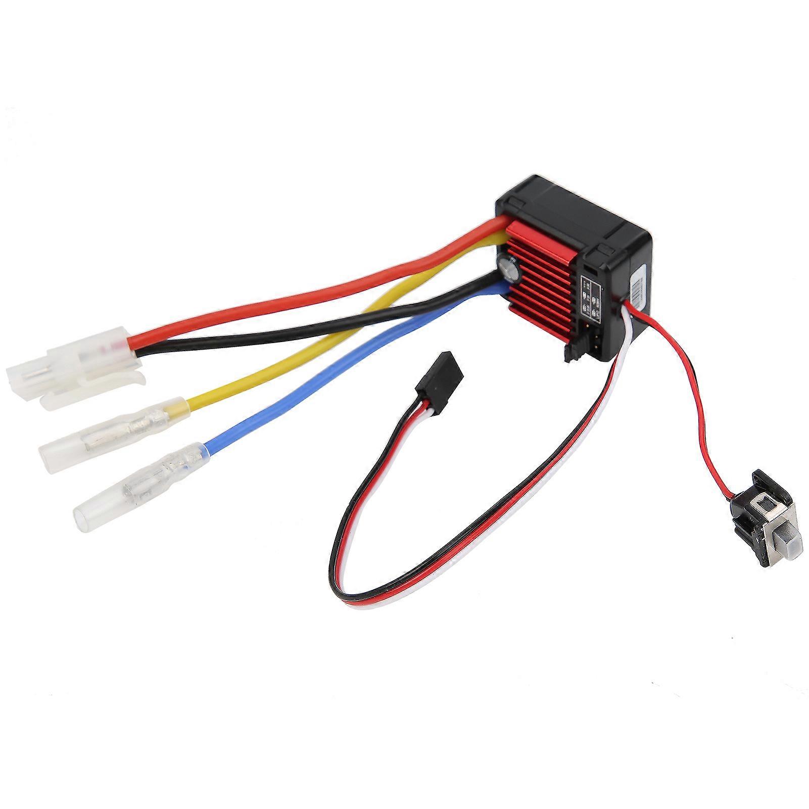 1060 60A Waterproof ESC Electronic Speed Controller Accessory for 1/10 RC Car Model