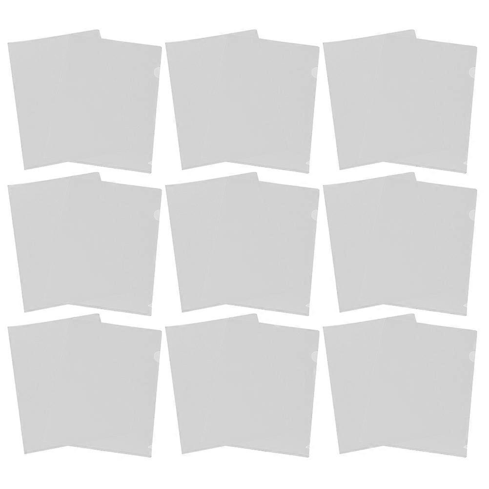 Folders for School Transparent Document Bag 31x22cm Compact Professional 50Pcs