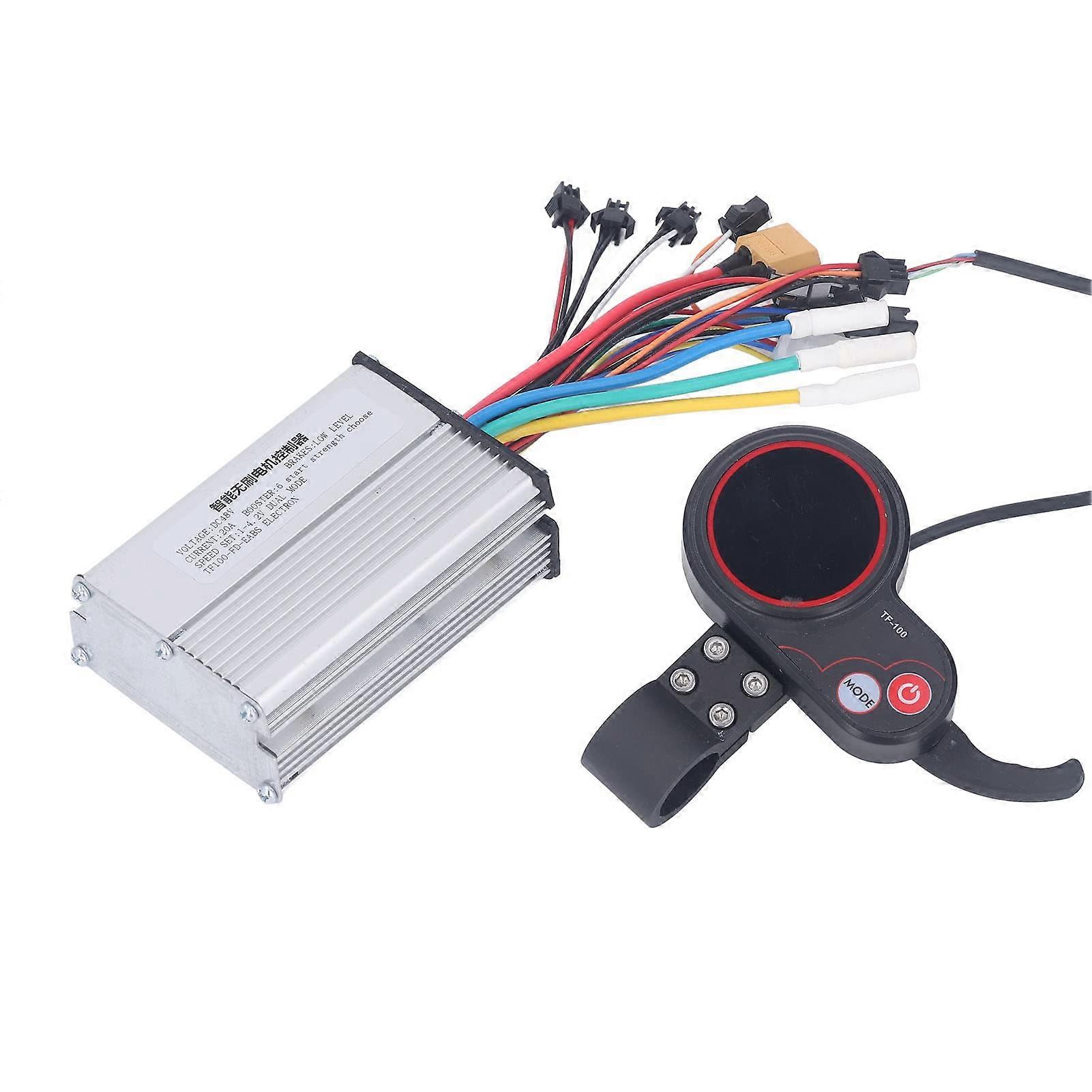 DC Continuous Motor Controller for 350W 20A Gear Controller Electric Scooter DC48V Vehicles