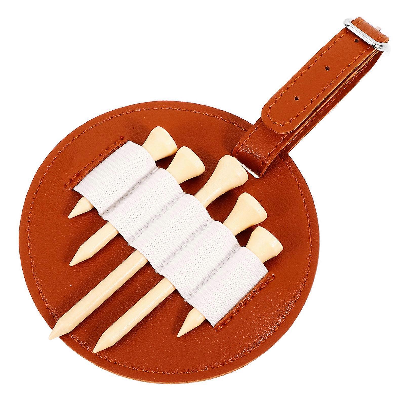 Lightweight Durable Golf Tee Waist Pouch Portable Carrier with Breathable Design for Easy Access