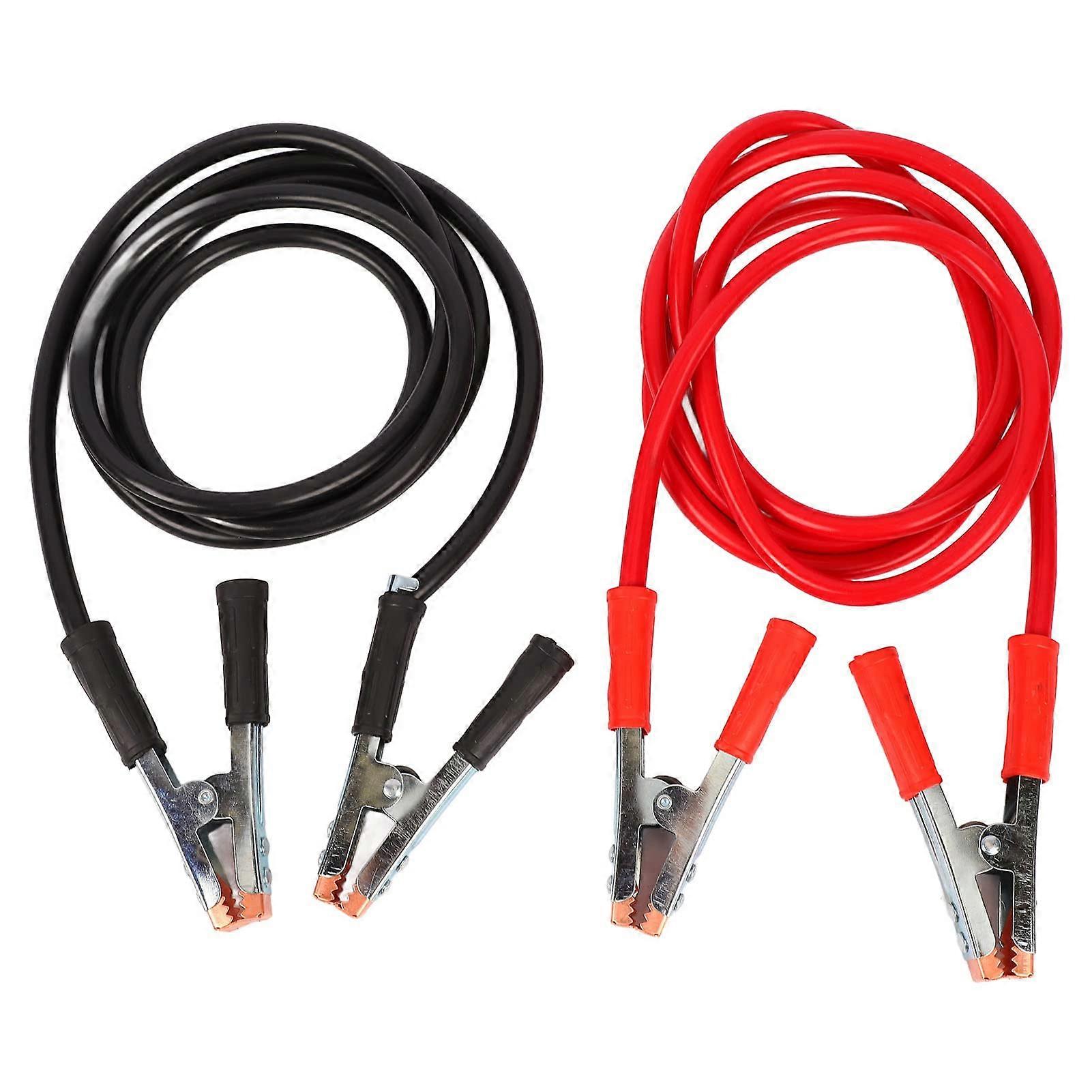 2pcs Jumper Cables 1000A 3 Meters Soft Rubber Hardness Flexible Cables for Automobiles