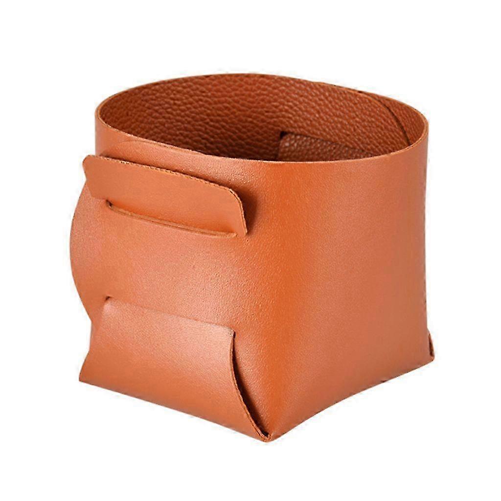 Stylish Leather Storage Boxes for Organizing Small Items - Collect Keys, Glasses, Cosmetics, Coins, Jewelry & More