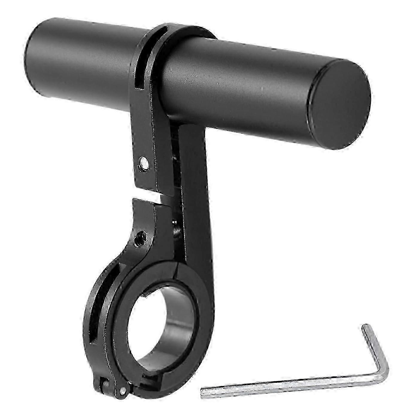 Aluminum Alloy Handlebar Extender Clamp for Bicycle - Universal Mount Holder for LED Light & Accessories Cycling Bracket