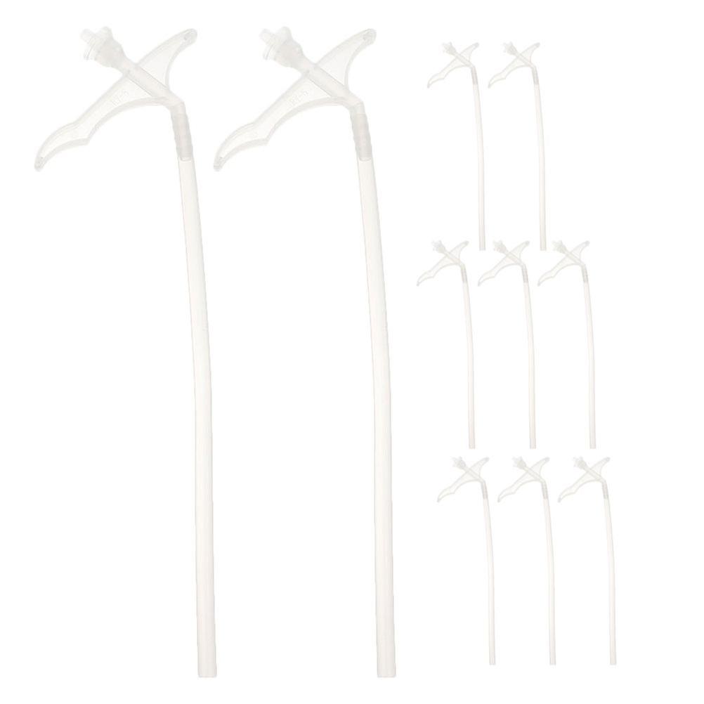 10pcs Spray Foam Tubes Nozzle Tips Gap Filling Foam Spray Replacement Tube Trigger And Tube Assembly Disposable For Diy Spray Foam