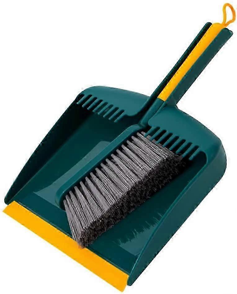 Dustpan and Brush SetMini Broom and Dustpan Plastic Kitchen Cleaning Broom DustpanFor Kitchen, Bed
