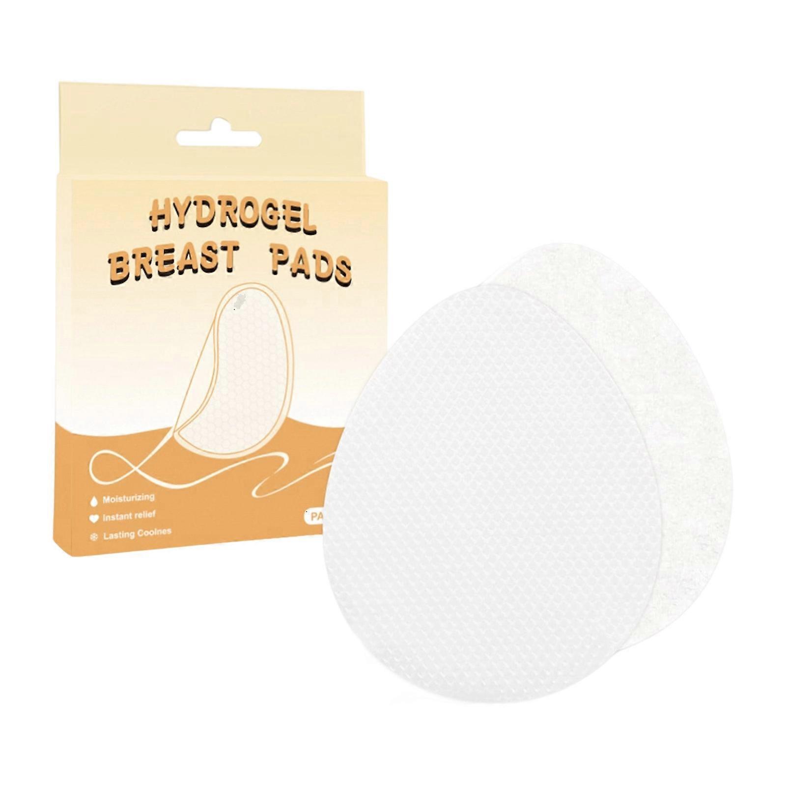 Hydrogel Breastfeeding Pads 10pcs/set Reusable Moisturizing Patches Enjoy Nursing Comfortable Use for Sensitive Skin Multicolor