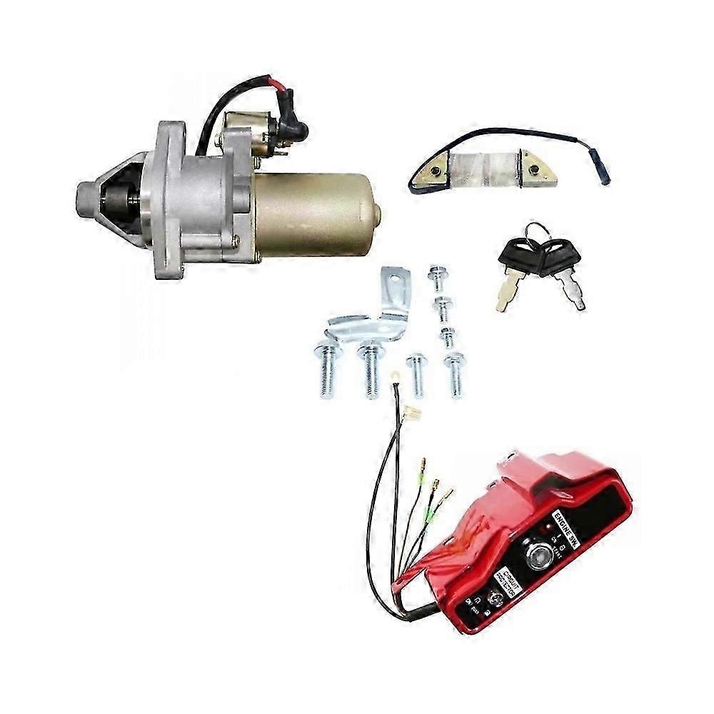 مجموعات بدء الكهربائية GX390 لهوندا GX340 11HP GX390 13HP 188F 190F مولد الإسكان بداية المحرك تهمة لفائف التبديل