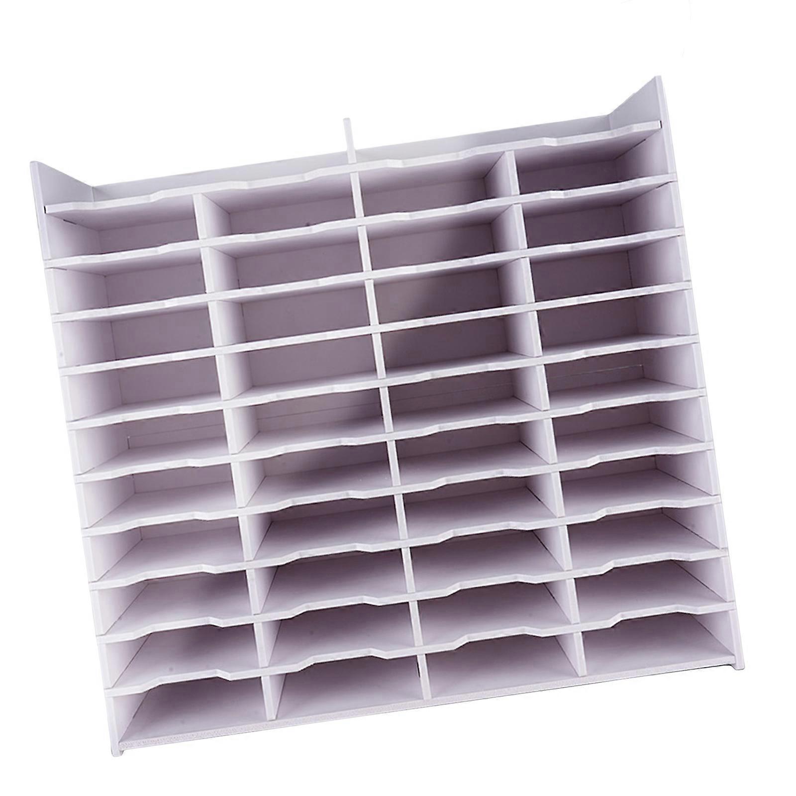 Desk Organizer Desktop Storage Box Stamp Pad Holders For Artists Marker Rack Stamp Holders Pen Storage Multicolor