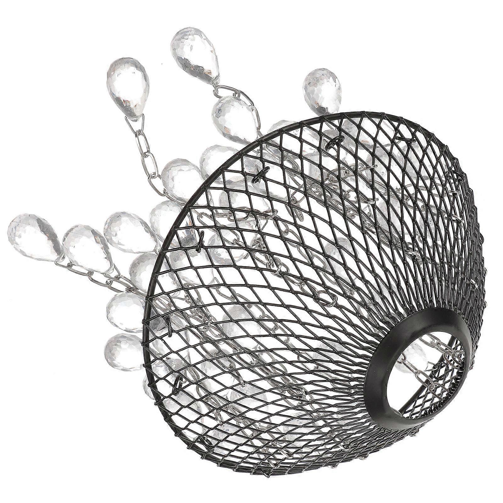 Pendant Lamp Shade Decorative Lamp Cover Hanging Lamp Shade with Droplets