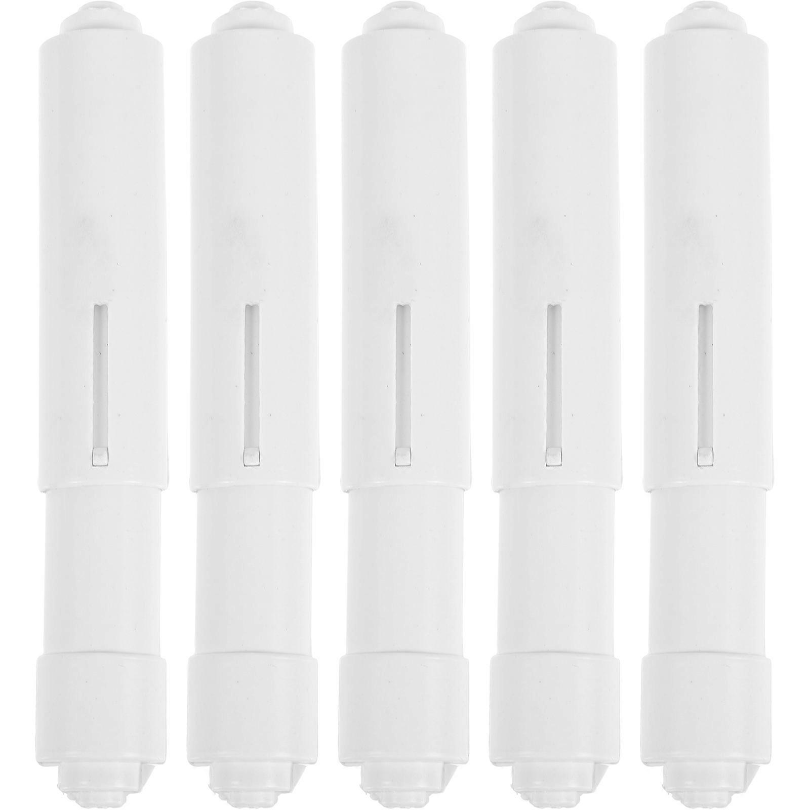 Toilet Paper Replacement Spindle Rods Storage Solution For Household Users Bathroom Accessories 5Pack