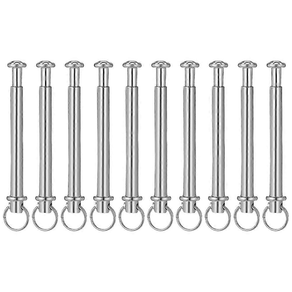 Folding Fan Repair Kit with Rivets & Pins for Handheld Fan Shaft Fix – 10 Sets of Versatile DIY Fasteners