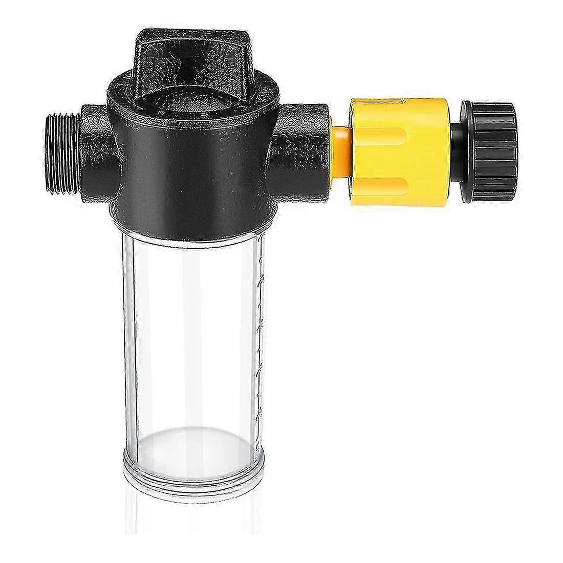 Engine flush valve for boat mixer compatible with garden hose