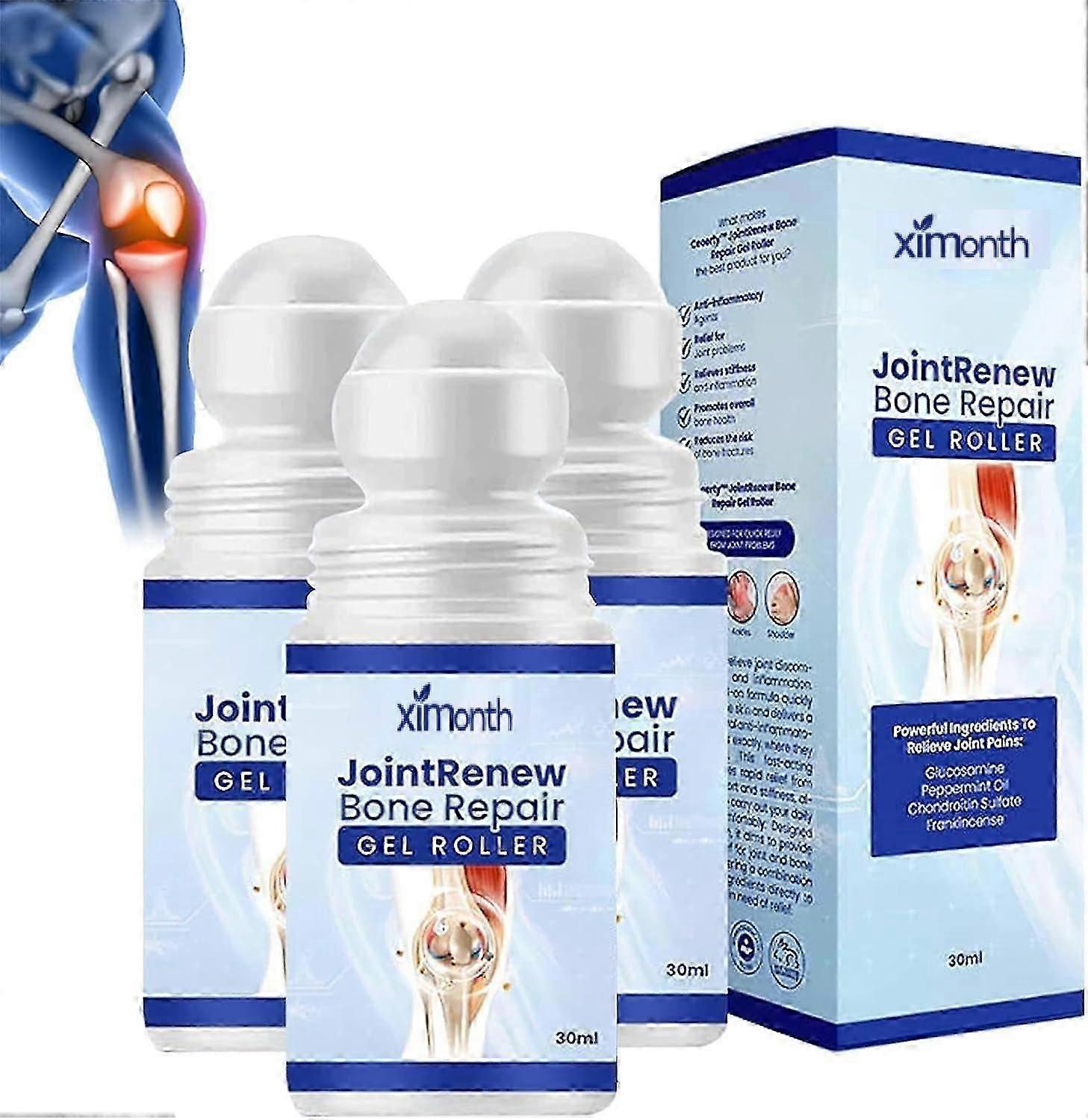 Luun korjausgeelirulla, luonnollinen roll-on-korjausgeeli, nivelten ja luun korjausgeelirulla nivel- ja lihaskipuihin, selkä, niska