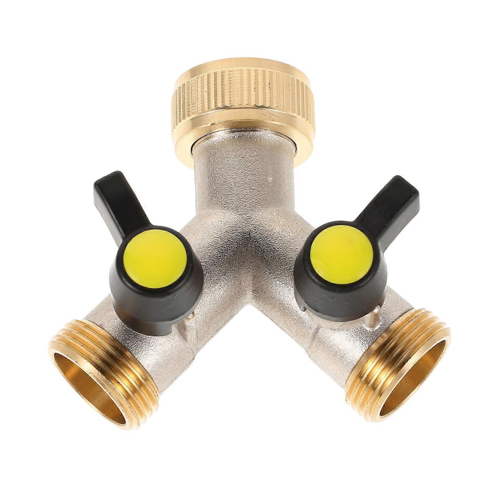 Outdoor Faucet Splitter Y Type Hose Connector For Drip Irrigation 8.50X7.60X5.00CM 1Set