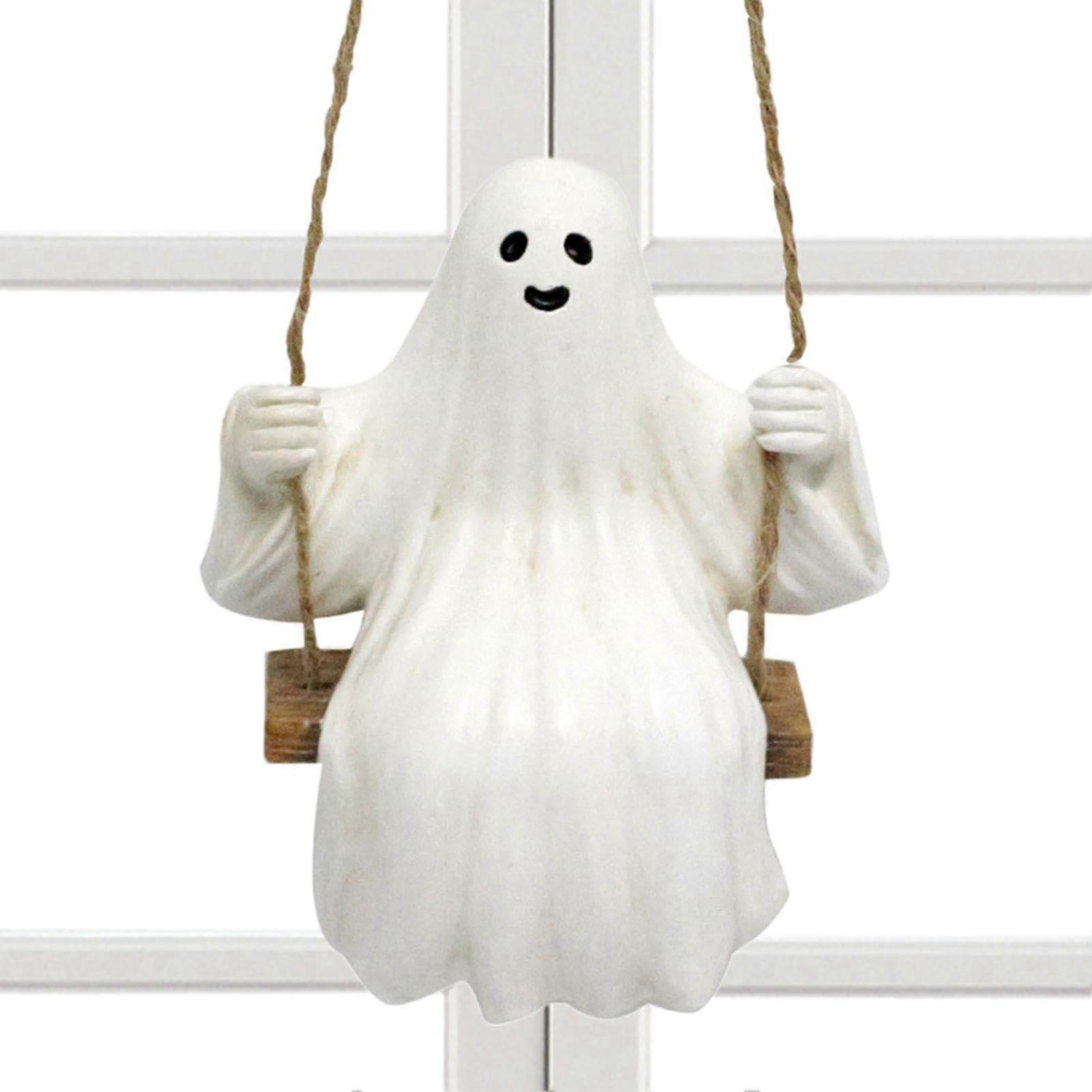 Horror Car, Ghost Car Accessories  Cute Ghost Resin Decor, Halloween Decorations