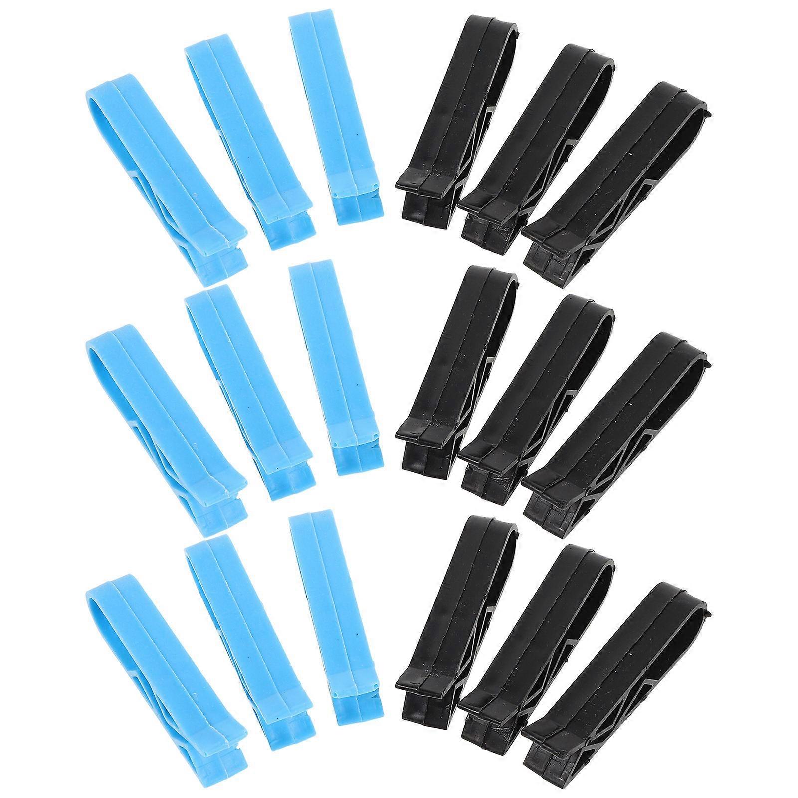 Can Clips Garbage Can Fixing Clips Edge Holding Material Office Use 5.50X1.50X1.00CM 20Pcs