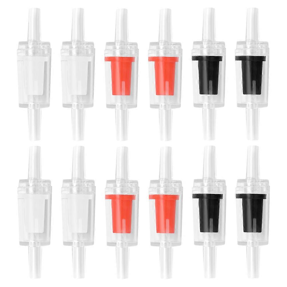 Aquarium Supplies Plastic Check Valves Prevent Water Backflow Fish Enthusiasts 5.5x1x1cm 18Pcs