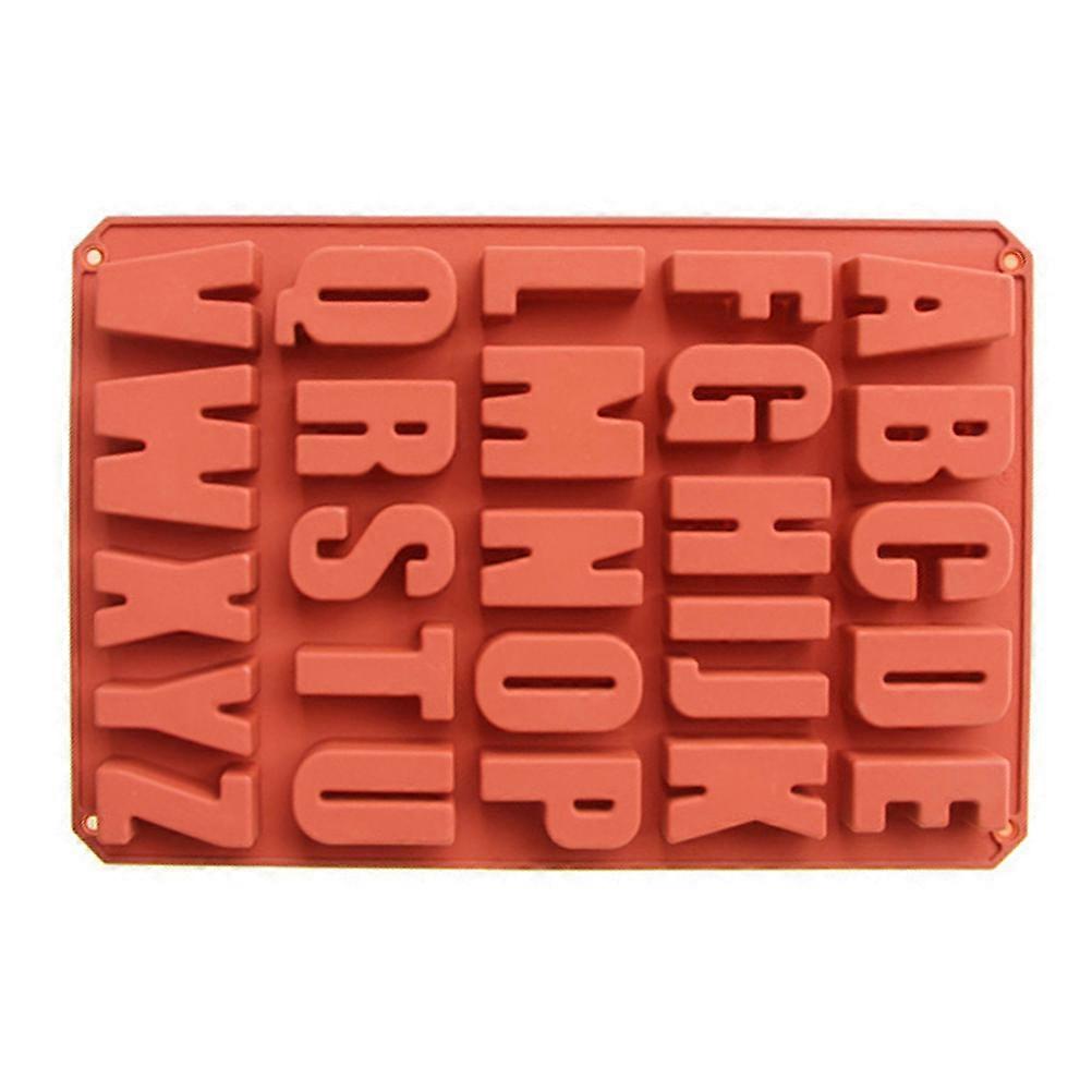 Epoxy Casting Molds Alphabet Shape For Craft Style Projects In White 33.3X21.1cm 1 Set