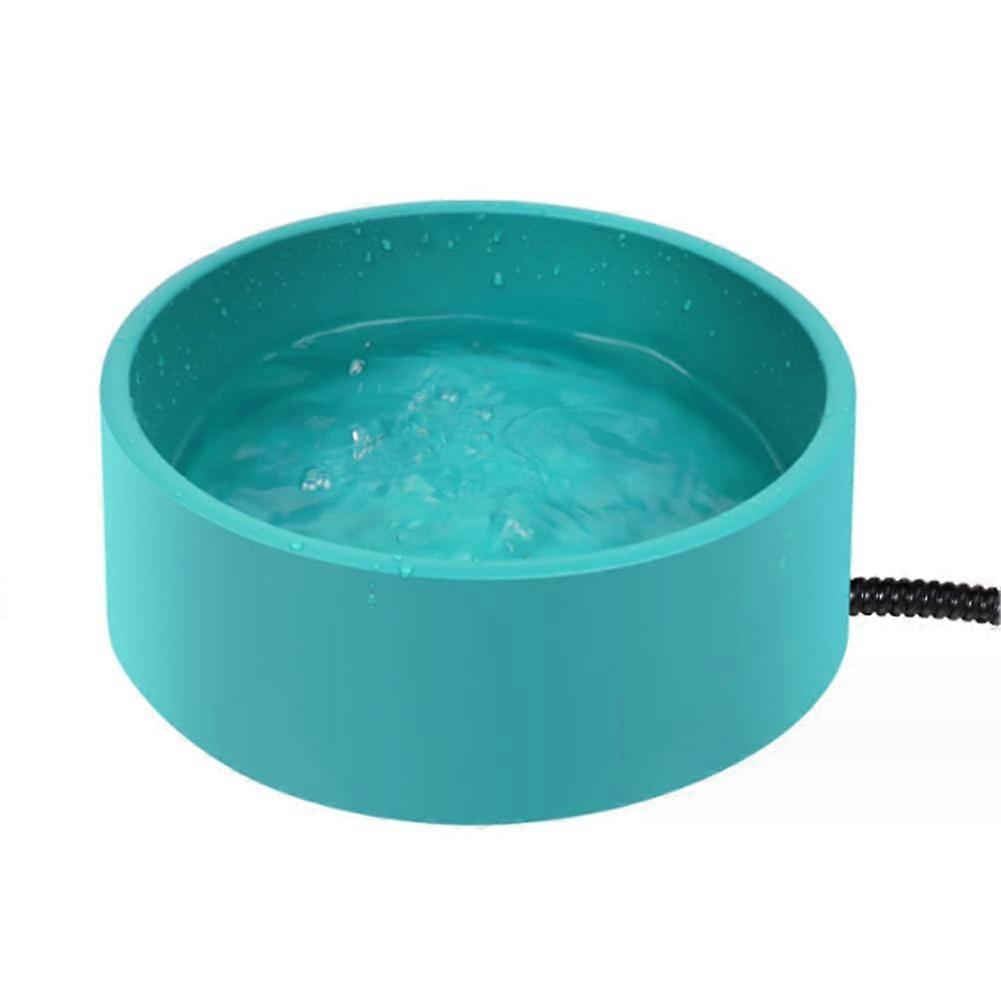 Heated pet container, 3.2L for dogs and cats, heated pet bowl, water bowl for rabbits, chickens, ducks, squirrels, EU plug