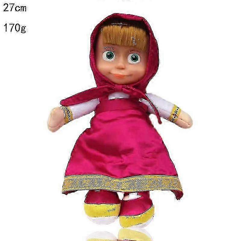 ぬいぐるみマーシャとクマぬいぐるみ人形ソフトスロー枕の装飾子供子供誕生日プレゼントプレゼント