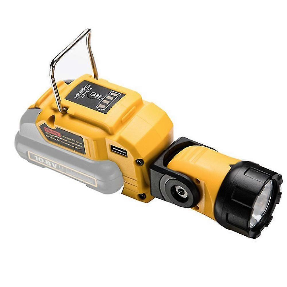 Work Lamp Flashlight Dcl510 10.8v 12v Li-ion Battery Led Cordless Work Light Portable Spotlight, Fo