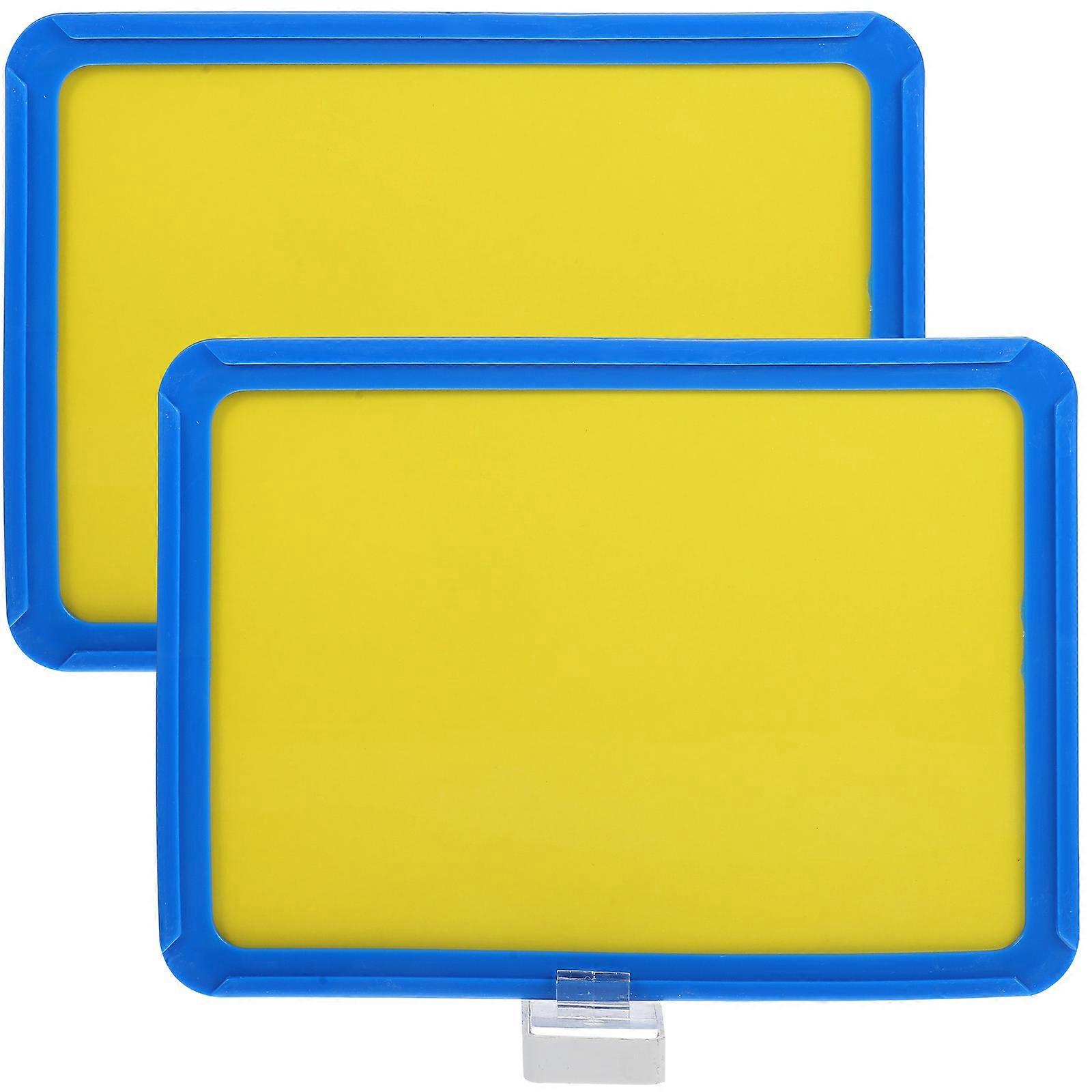 Magnetic Price Boards Sign Holders with Dry Erase Functionality for Shelves and Warehouses – Lightweight and Practical Magnetic Labels for Easy