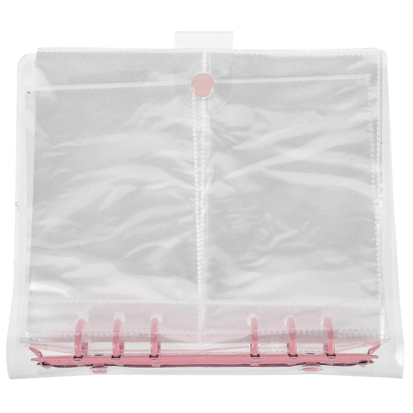 Transparent Nail Stickers Display Book for Storage Use Compact Size 1 Piece