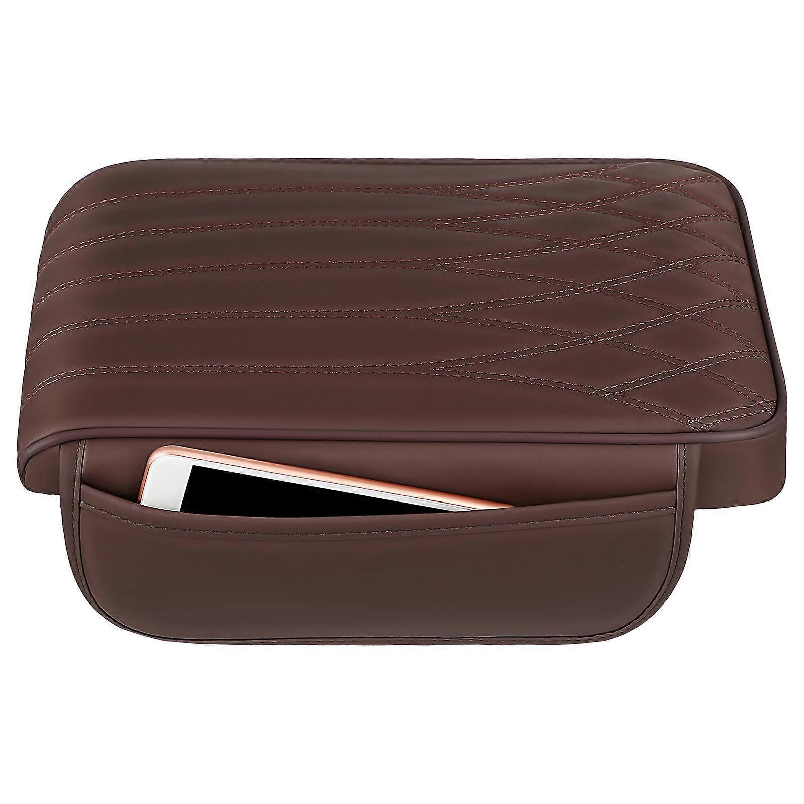 Rectangular Car Center Console Storage Bag Convenient Storage Car Upgrades 1Pcs