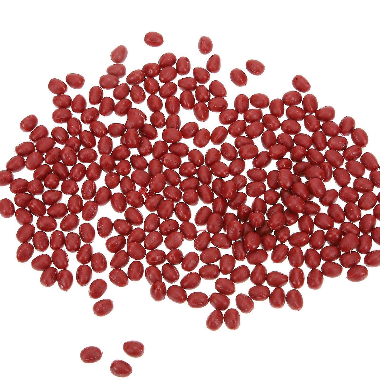 Hemoton 200g Fake Red Beans Artificial Model Simulation Photography Props