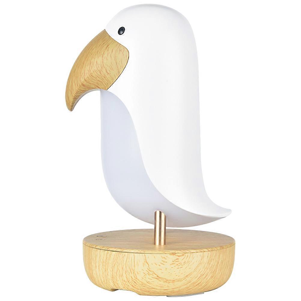 Rechargeable Night Lamp Featuring A Bird Shape For Indoor Decoration Use In Children's Bedroom With Type-C Charging 1Set