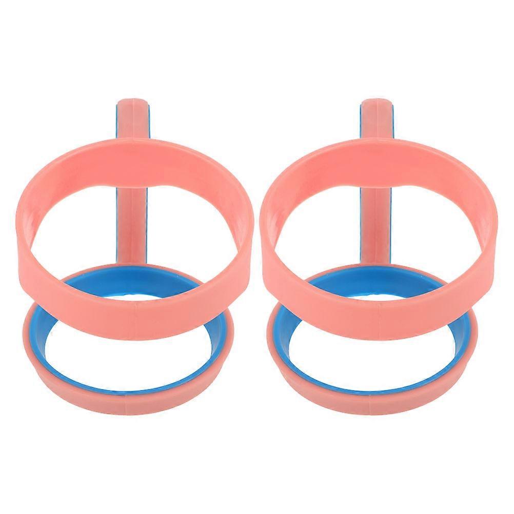 2pcs Tumbler Cup Handle Anti Slip Travel Mugs Grip for Coffee Cup Handle Replacement Plastic Water Bottle