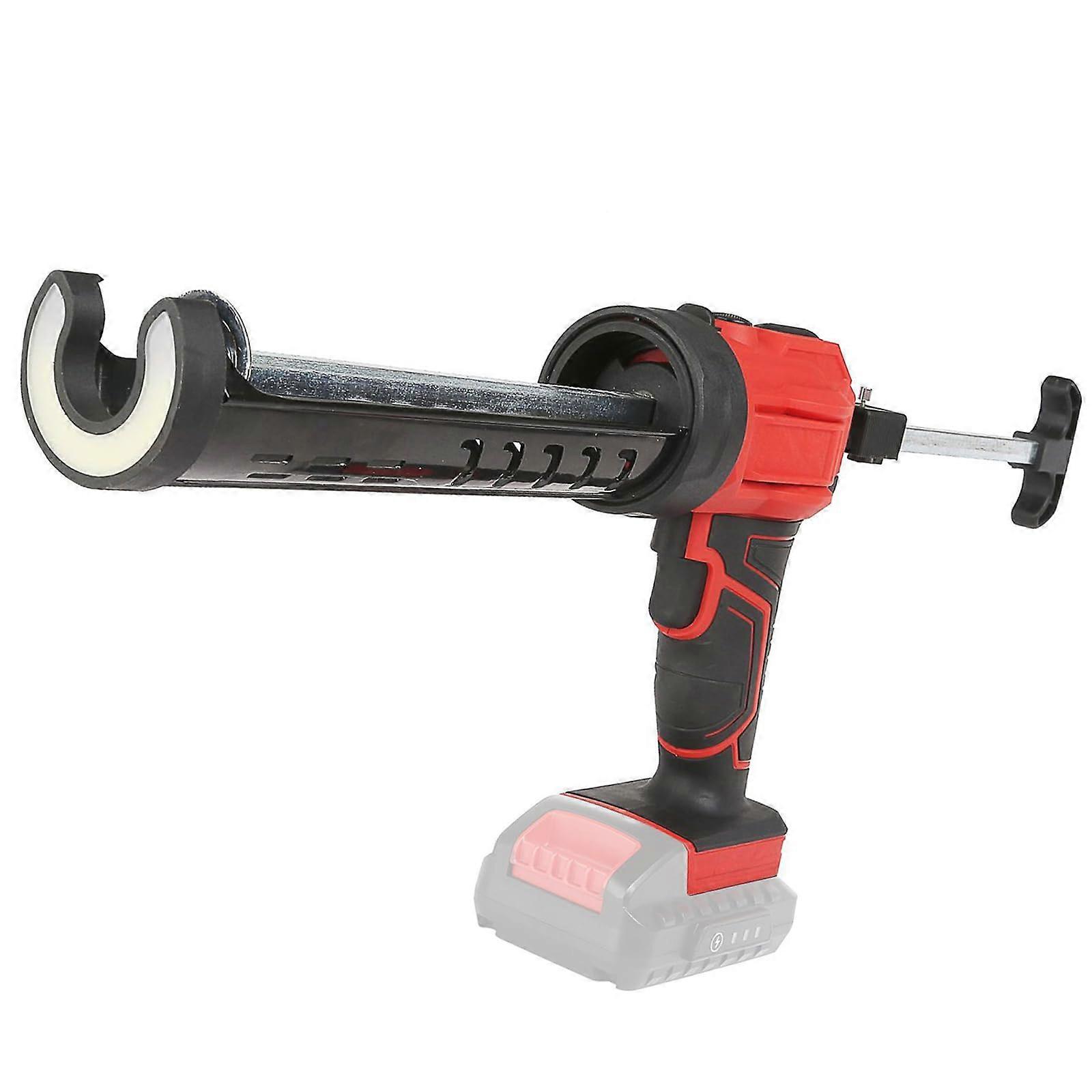 Electric Caulking Gun with 4 Speeds, LED Light, Compatible with 18V Makita Battery