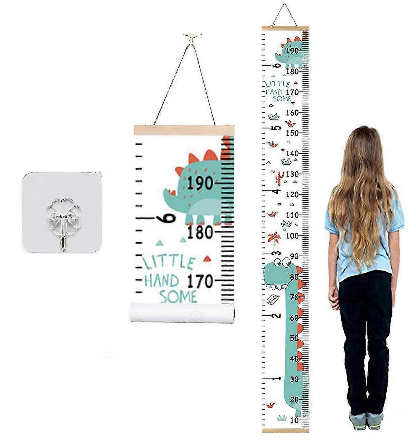 Children's Growth Chart & Height Measuring Chart - Colorful Measuring Charts for Baby & Toddler Rooms (DJS)
