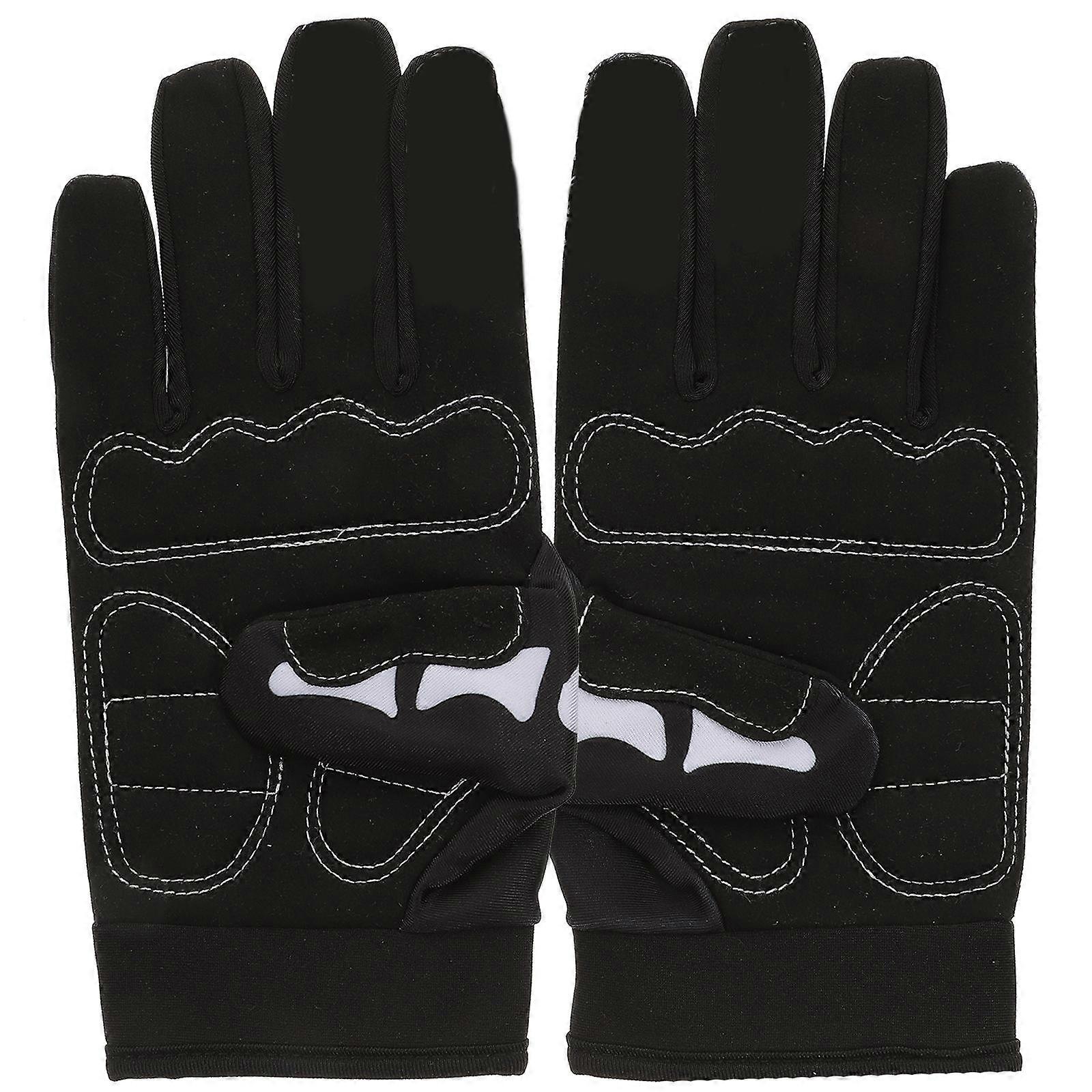 Skull Finger Gloves Ideal For Halloween And Christmas Casual Events Breathable Comfortable Assorted Color 1Pair