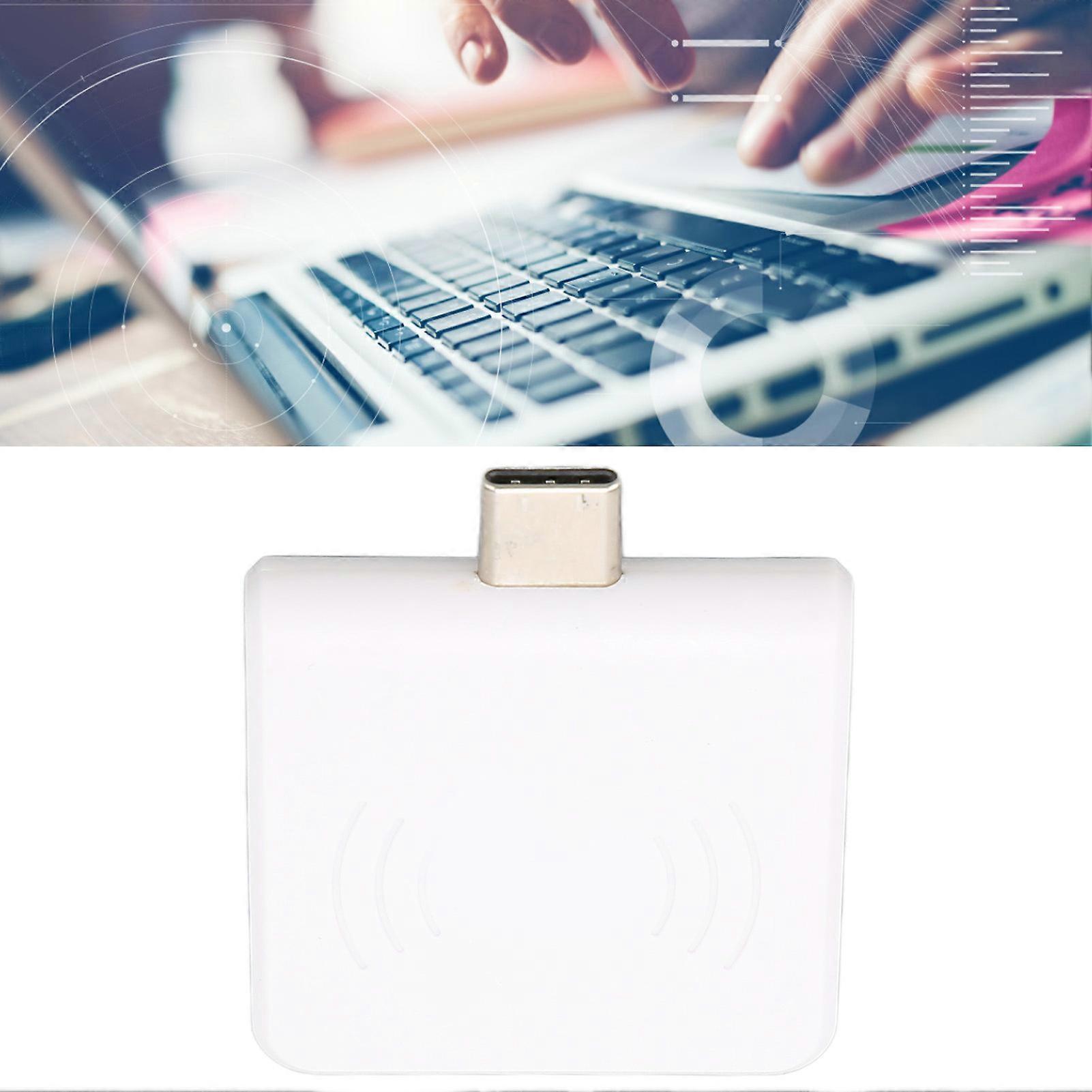 R65 for RFID Smart Card Reader Type C Phone OTG Card Reader 125Khz/13.56Mhz ID/IC Reader ContactlessR65C 