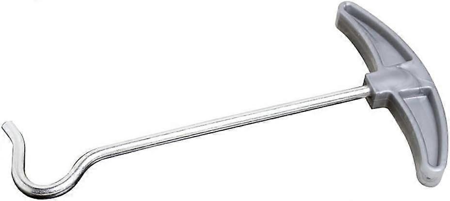 Tent Peg Puller - Ground Hook Extractor (Gray, 2pcs)