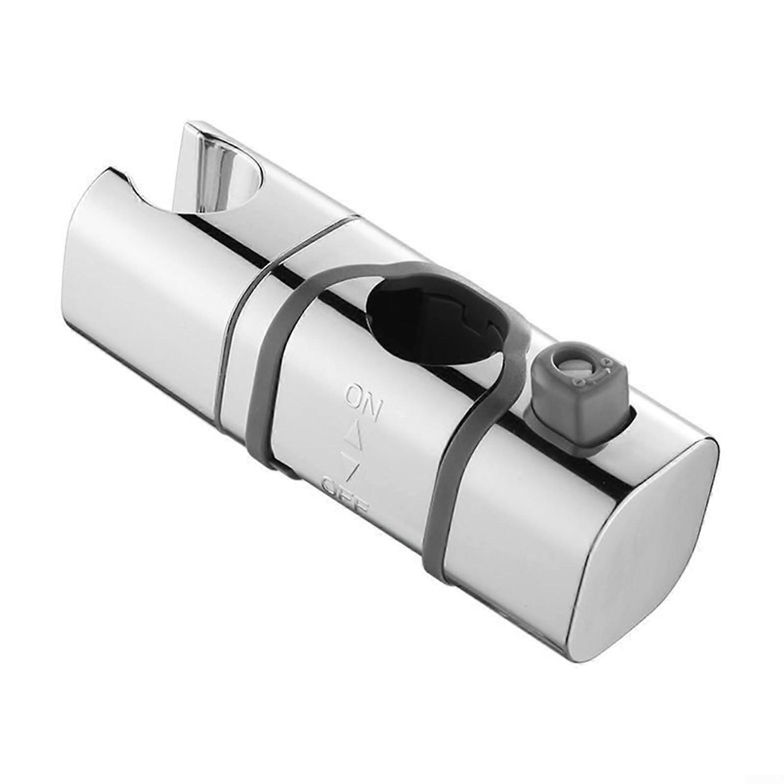 Easily Installed ABS Adjustable Shower Slide Rail Head Holder with a Polished Look (B )