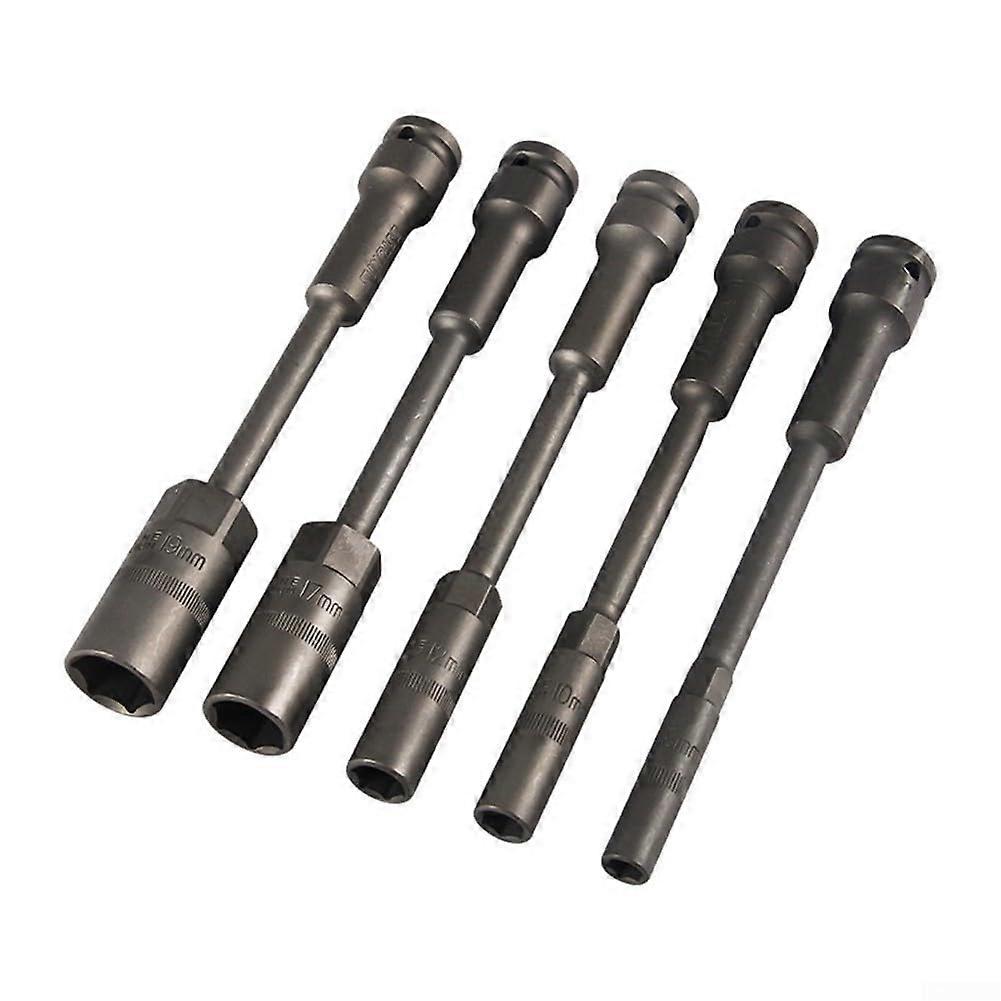 Thinwall socket wrench set, 819 mm, 5 sizes, for automotive and household appliance repairs.